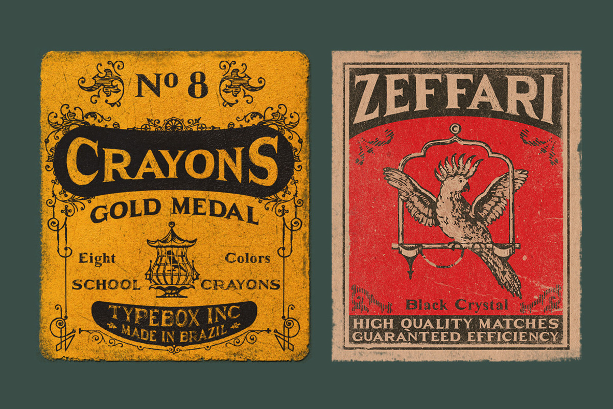 Serifa Typeface preview 3