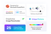 SEO Infographic PowerPoint Template, a Presentation Template by Ink Gallery (Thumbnail 2 of 3)