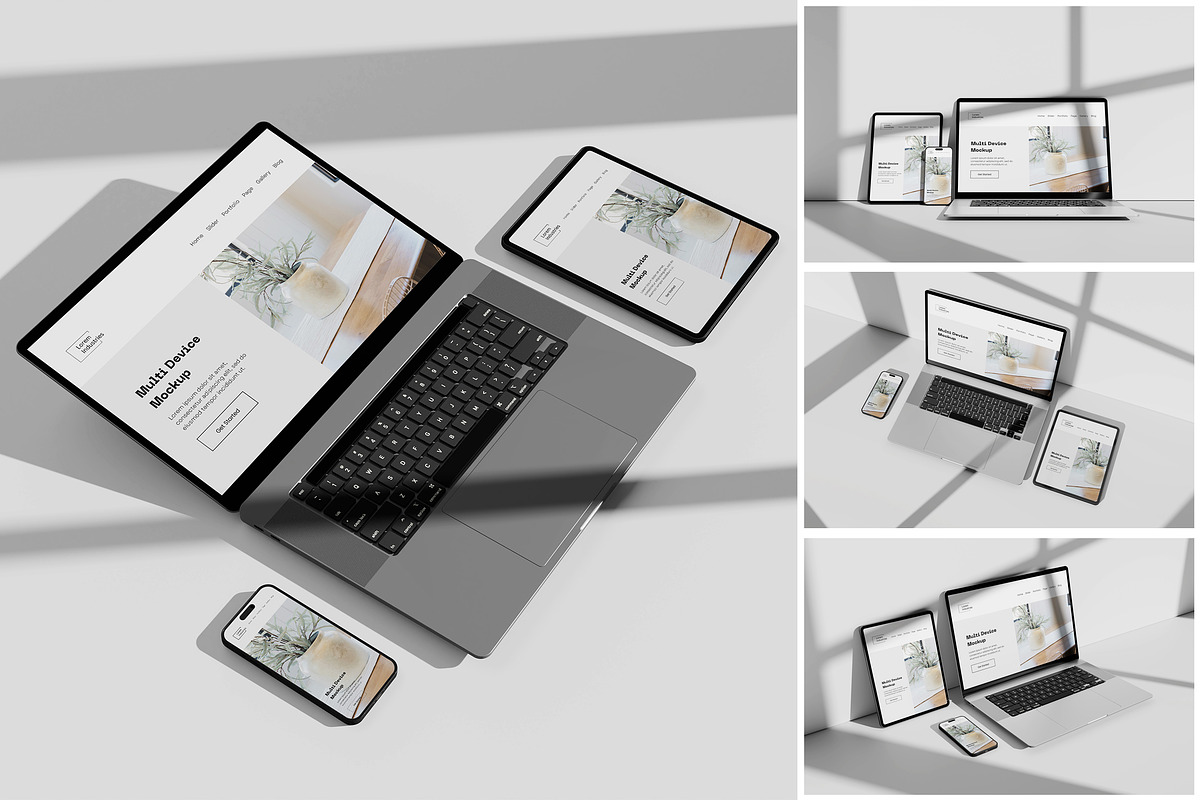 Multi Device Mockup, a Wearable Device Mockup by MrLetters (Photo 1 of 5)