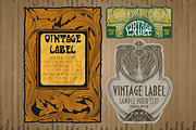 Label Art Nouveau - sets, a Decorative Illustration by Stanislav Kharchevskyi (Thumbnail 9 of 12)