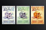 Dia De Los Muertos 3, a Flyer Template by What a Story (Thumbnail 3 of 5)