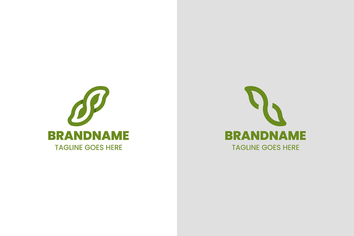 Infinity Leaf Simple Line Logo, a Branding & Logo Template by Pray Art Design Studio