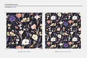 Bright Flowers - Seamless Patterns, a Pattern Graphic by texvogue (Thumbnail 3 of 9)