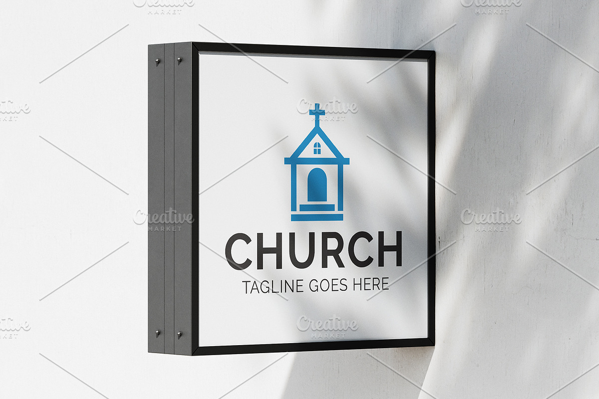 Church Logo Design Template, a Branding & Logo Template by Logo Lab (Photo 2 of 4)