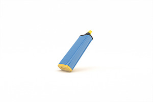 Highlighter Mockup, a Pens & Pencil Mockup by Qaleb Studio