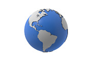 Earth low poly simple design cartoon, an Environmental 3D Model by CGTech (Thumbnail 11 of 24)