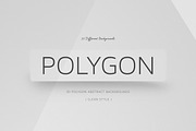 Polygon Clean Backgrounds |  v2, a Wallpaper Graphic by BIBIART (Thumbnail 1 of 6)