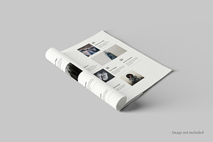 Magazine Cover And Spread Mockups