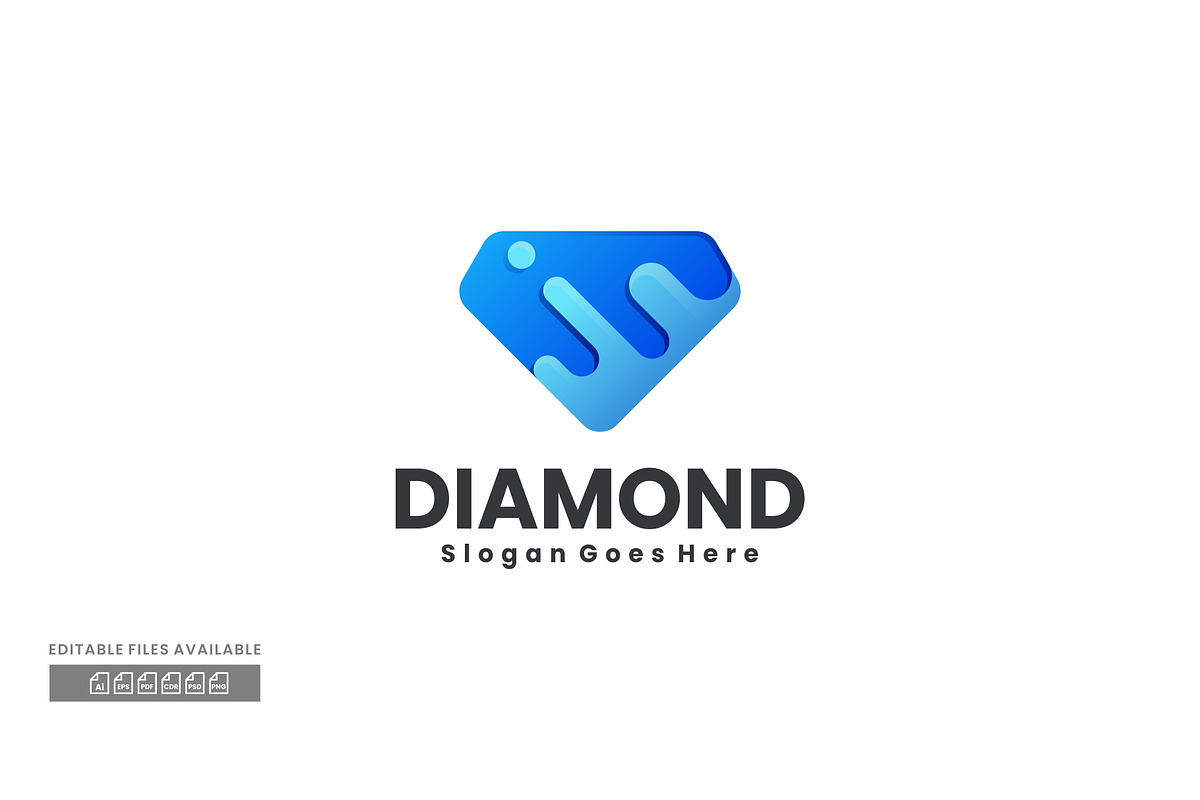 Diamond Gradient Colorful Logo, a Branding & Logo Template by ivan_artnivora