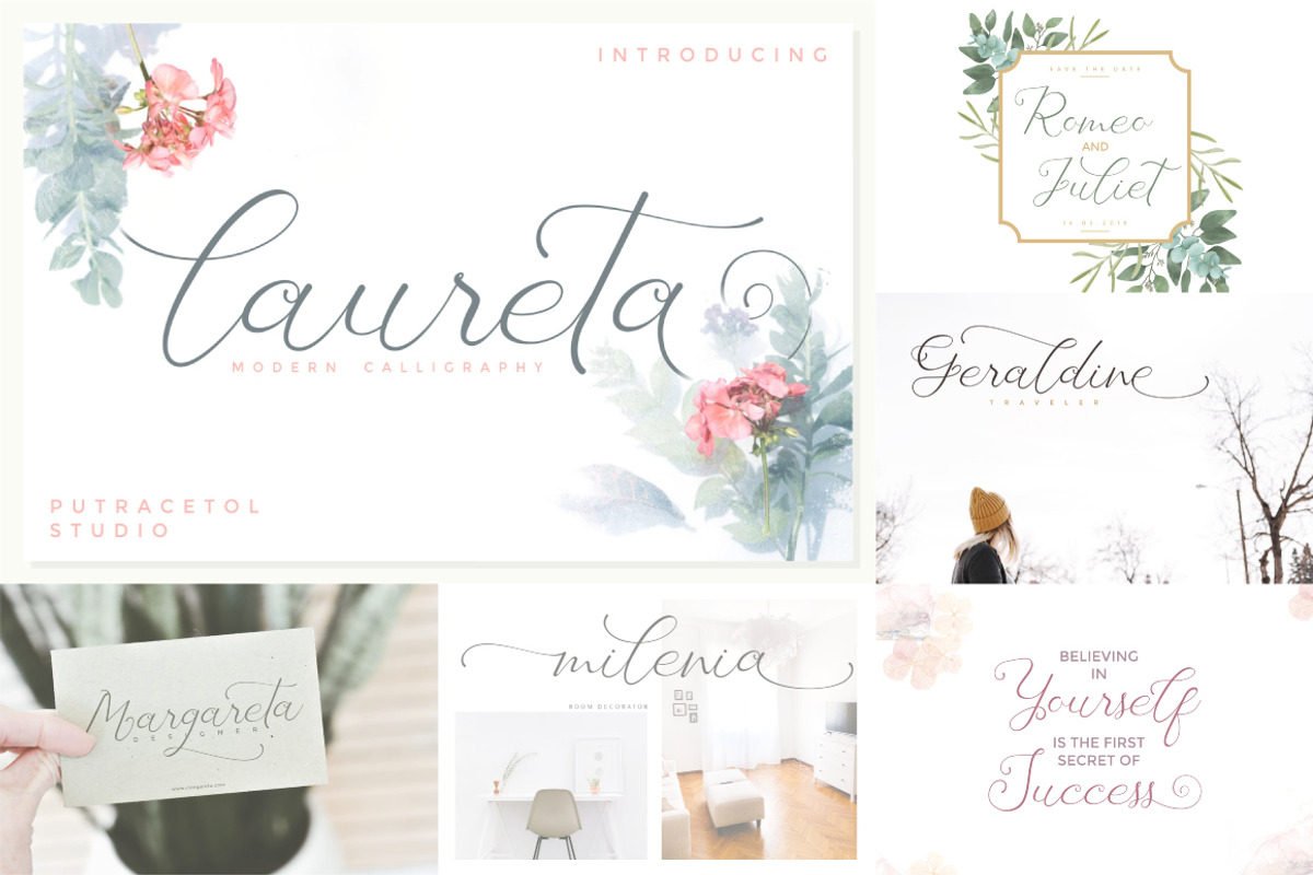 Best Beautiful Script Font Bundle, a Script Font by PutraCetol Studio (Photo 2 of 23)