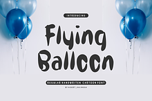 Flying Balloon Font