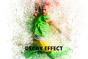 Decay Effect Photoshop Action, an Action Add-On by Grishka89 (Thumbnail 1 of 7)