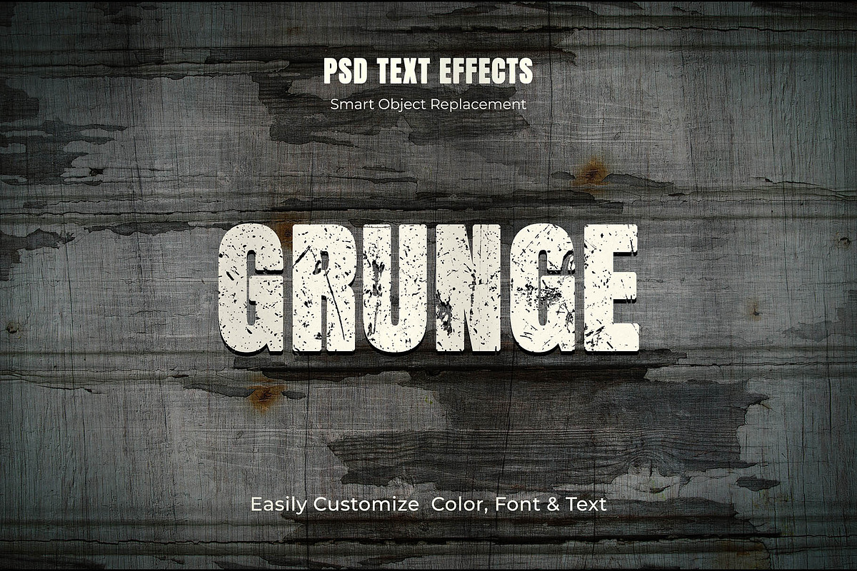 Editable Grunge Text Effect Bundle, a Layer Style Add-On by MRI STUDIO (Photo 19 of 20)