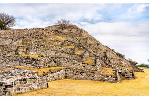 Xochicalco archaeological site in containing xochicalco, mexico, and ancient, an Architecture Photo by Leonid Andronov