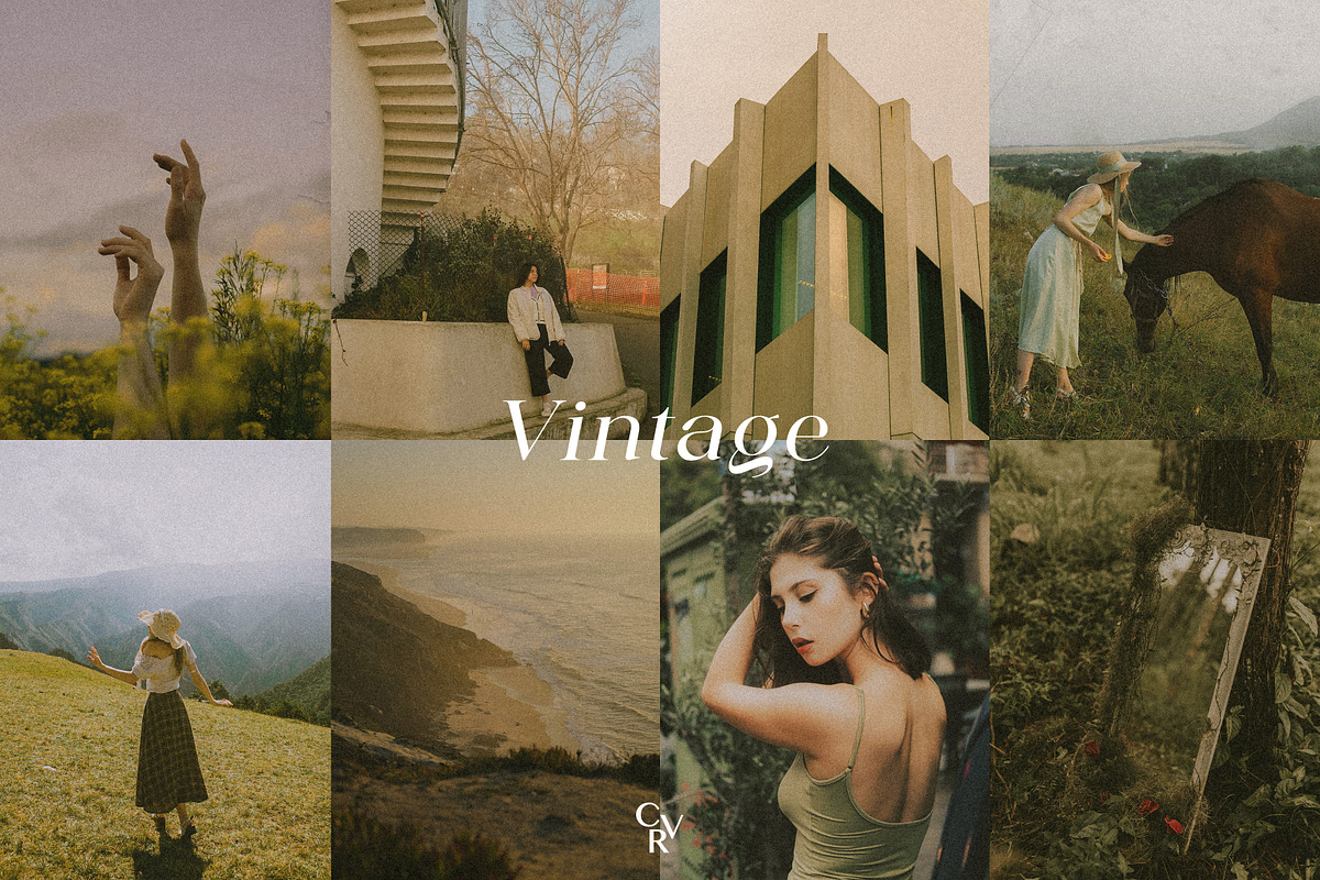 20 Vintage Lightroom Presets, a Preset Add-On by CVR Presets (Photo 3 of 6)