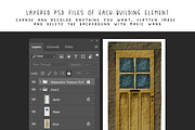 Watercolor Winter Scene Creator, an Object Graphic by JSolomatina (Thumbnail 7 of 19)