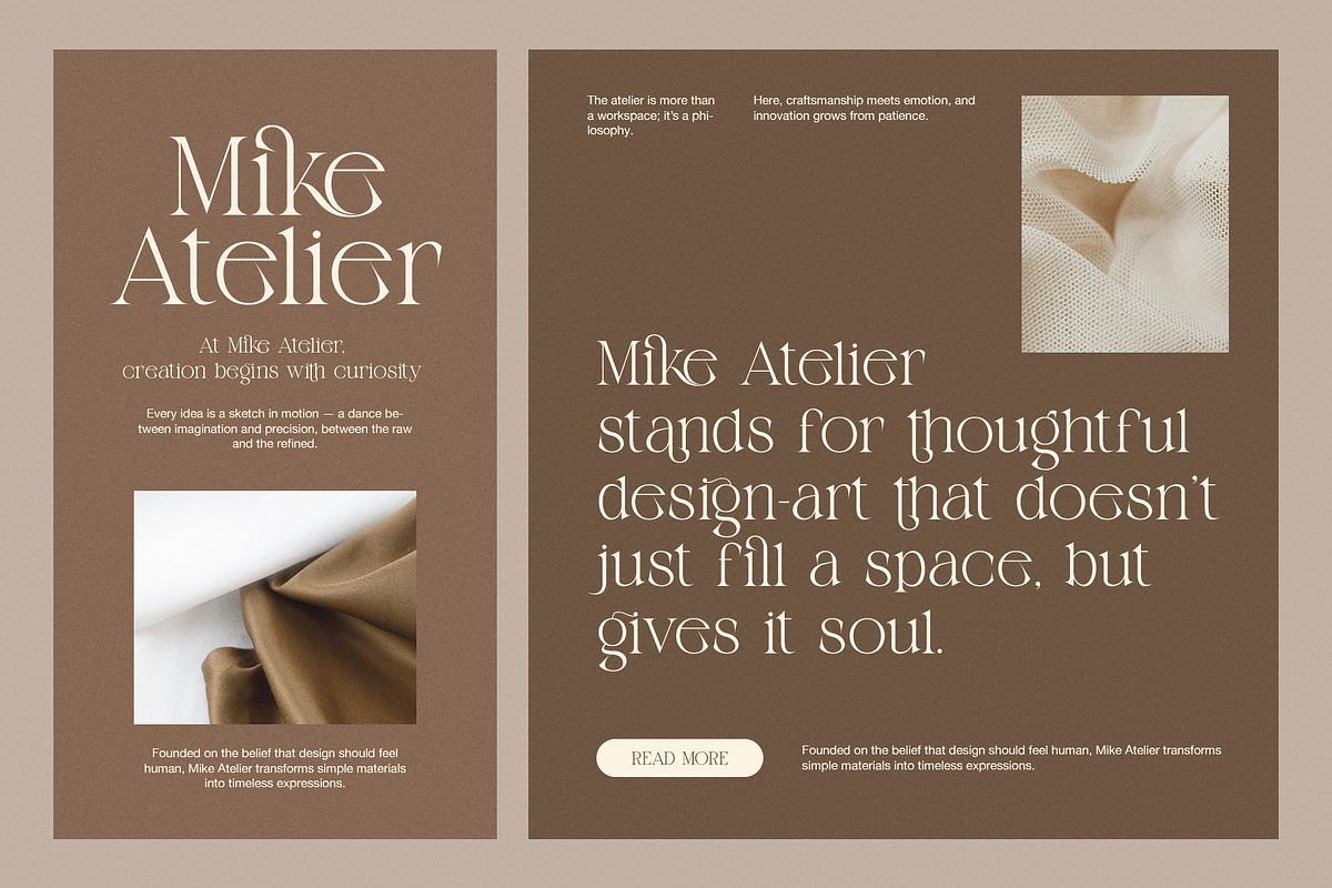 Cramik Elegant Serif Display Font, a Serif Font by Perfectype (Photo 3 of 8)