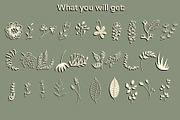 100 Floral Stamp brushes, an Illustration by Olga Brinza (Thumbnail 9 of 11)