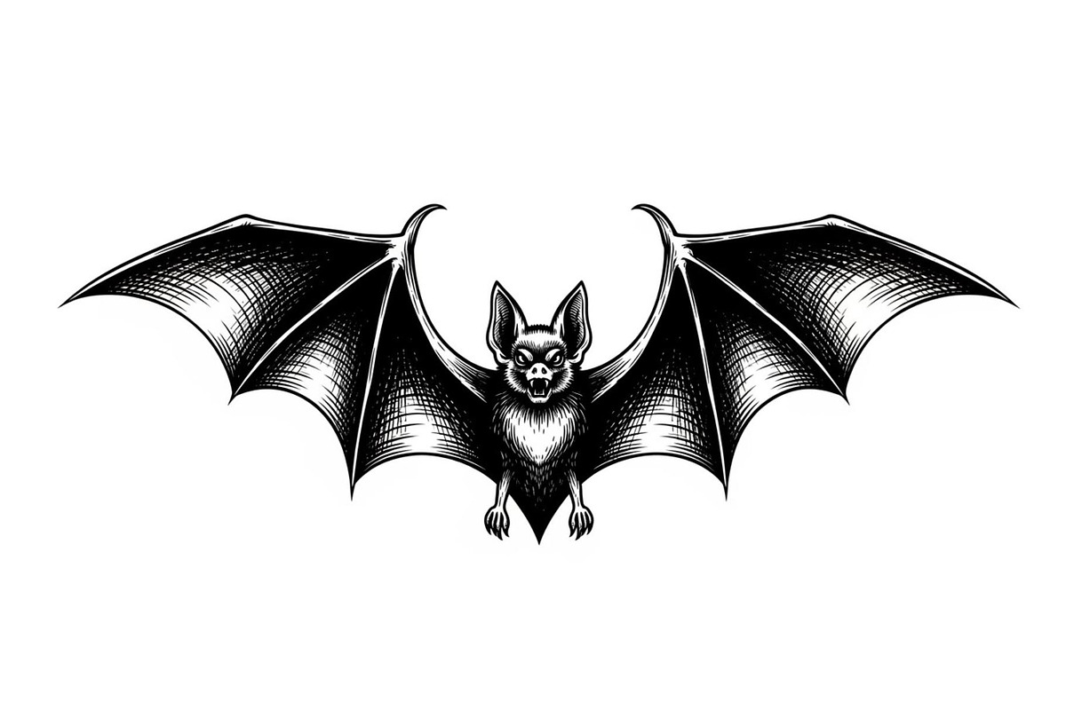 Minimal Horror Bat Silhouette Bundle, an Illustration by Designs_River (Photo 28 of 51)