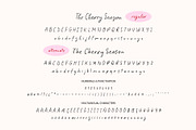 The Cherry Season - Handwritten Font, a Script Font by Kaya Fonts (Thumbnail 31 of 36)