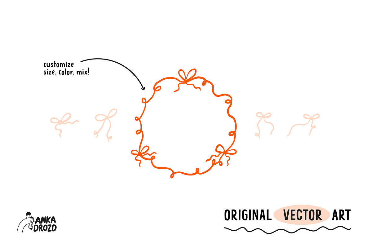 Bows Vector, an Object Graphic by AnkaDrozd (Photo 7 of 8)