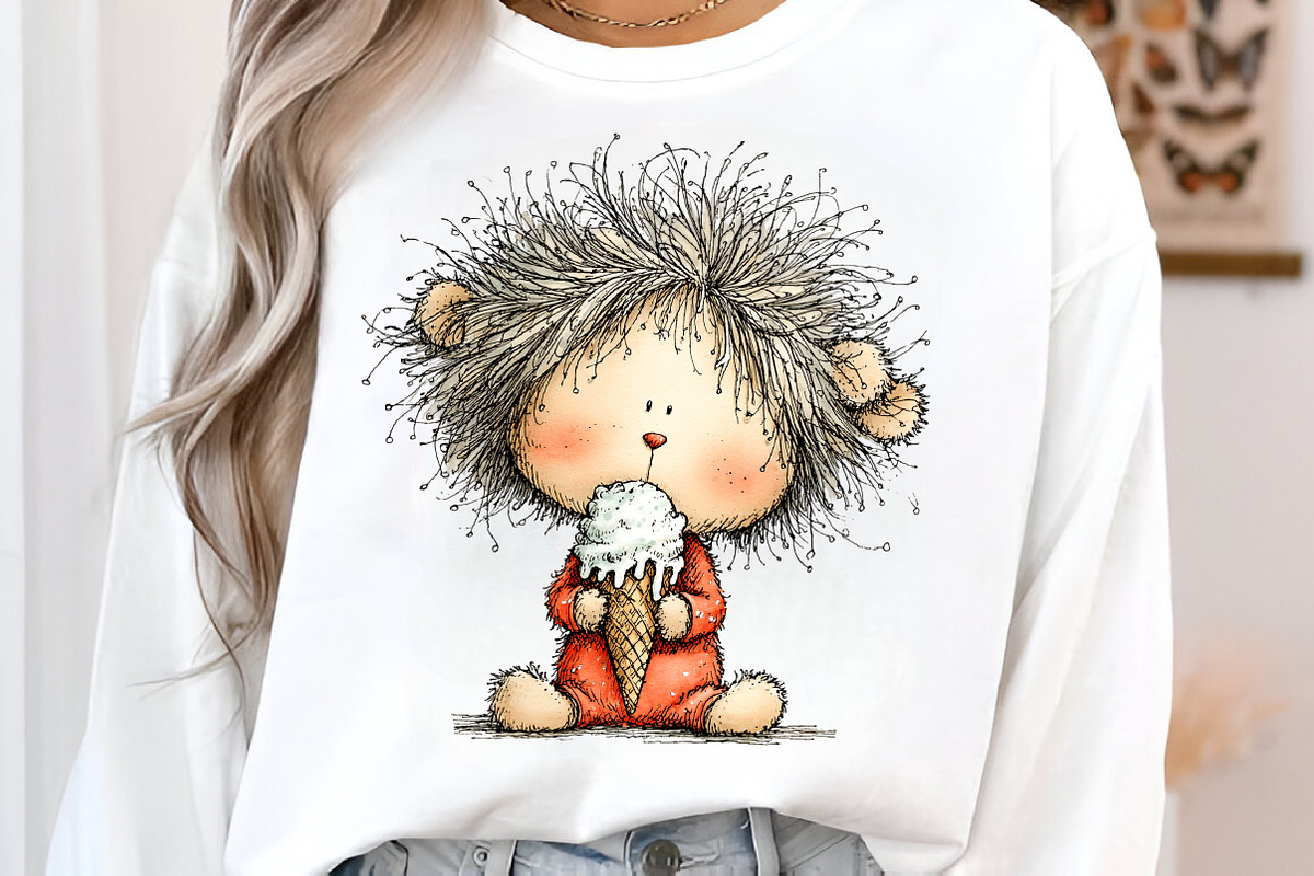 Whimsical Ice Cream Pngs, an Illustration by SinaCreation (Photo 4 of 7)