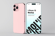 I-Phone 16 PRO Mockup Sets, an iPhone Mockup by Artnivora.Std (Thumbnail 3 of 4)