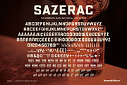 SAZERAC – A Bold Vintage Style Font, a Sans Serif Font by Komet & Flicker (Thumbnail 15 of 15)