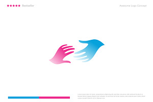 Hands Logo Template
