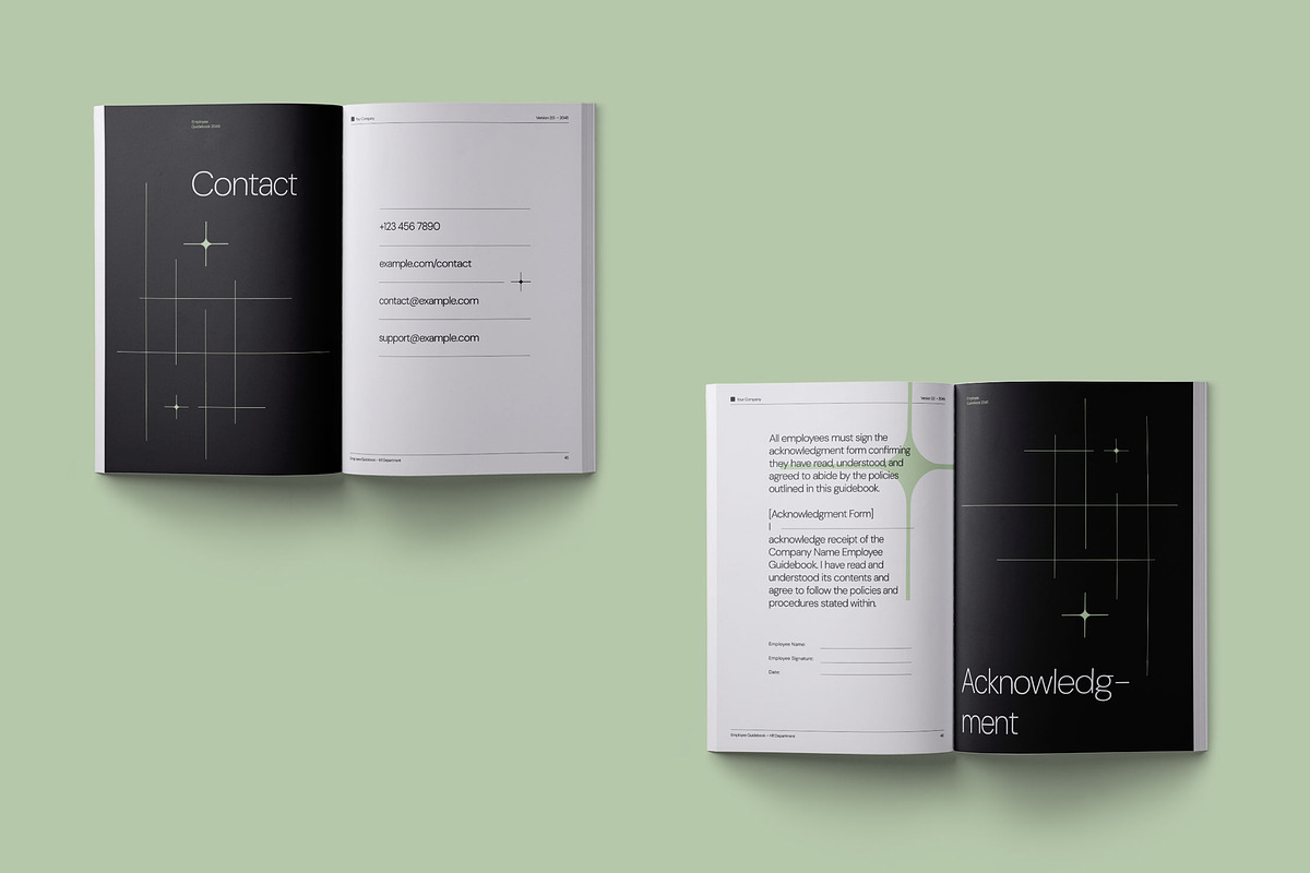 Employee Guidebook/Handbook Template preview 7