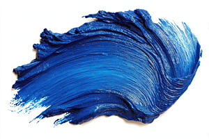 Blue paint texture stroke abstract a, a Photo by Pixeness Studio