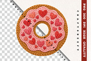 Faux Crochet Valentine Bundle PNG, a Seasonal Illustration by Craftsbeefy (Thumbnail 6 of 6)