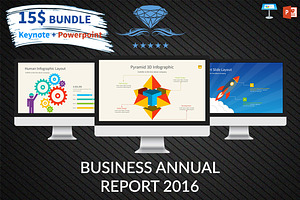 Business Annual Report 2016 Template