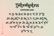 Bonello - Modern Display Font, a Font by creativemedialab (Thumbnail 12 of 19)