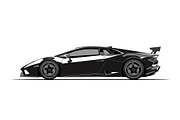 Modern Sports Car Design bundle, an Illustration by Artivon (Thumbnail 8 of 9)