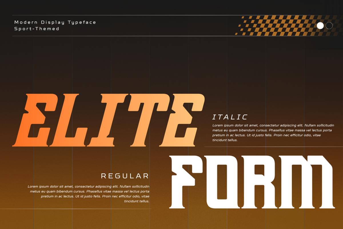 Sravex Sports - Modern Logo Font, a Serif Font by Nirmana Visual (Photo 9 of 12)