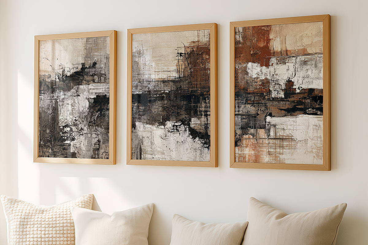 Abstract Architecture Wall Art Set, a Decorative Illustration by PrintablesByFranklyn (Photo 3 of 6)
