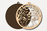 Halloween Hi Spooky Goose SVG, a Work Illustration by Digital Artistic99 (Thumbnail 2 of 4)