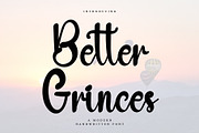 Better Grinches, a Handwritten Font by FreshTypeINK (Thumbnail 1 of 6)