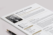 Resume Template CV + Cover Letter, a Resume Template by Klamp Studio (Thumbnail 7 of 10)