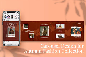 Autumn Fashion Collection Instagram, a Social Media Template by Attype