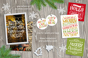 Christmas Lettering Collection 2, an Illustration by bariskina (Thumbnail 2 of 6)