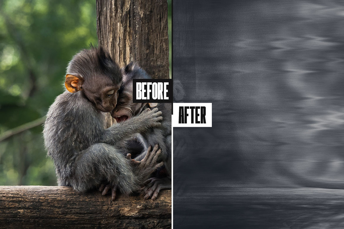 Grunge Motion Photo Effect, a Layer Style Add-On by iDoodle Studio (Photo 2 of 4)