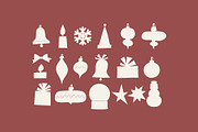 Vintage Christmas Clipart, a Decorative Illustration by Barkova Nadya (Thumbnail 5 of 9)