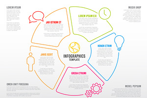 Multipurpose Infographic template, a Poster Template by Orson