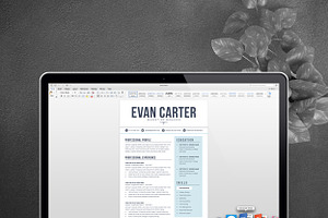 Modern & Professional Resume / CV