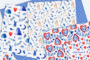 Patterns & Cards. Love