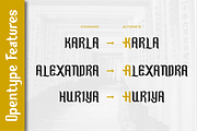 Khalifah Stylish Display, a Font by muljanes (Thumbnail 6 of 8)