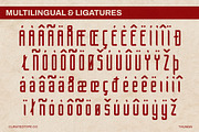 Thuman - Tall Display Font, a Sans Serif Font by CuratedType Studio (Thumbnail 8 of 13)