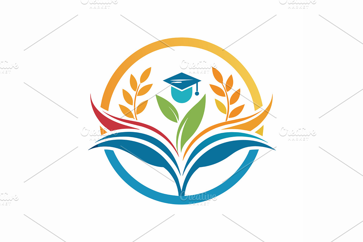 A logo design featuring a plant and, a Graphic by Iftikhar Alam
